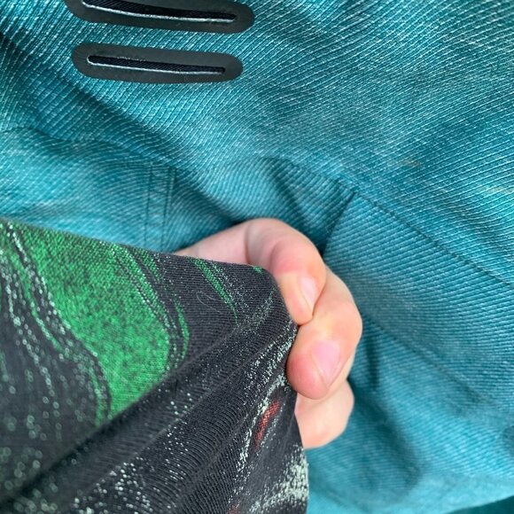 Vintage Nike Snowpants Large Teal - Picture 4 of 9